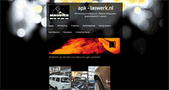 Desktop Screenshot of apk-laswerk.nl