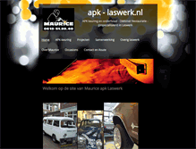 Tablet Screenshot of apk-laswerk.nl